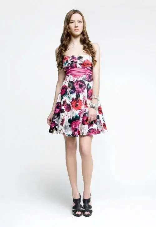 Vestido con Flores
